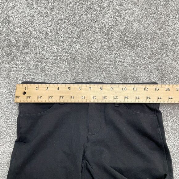 J. Crew The Gigi Jegging Ankle Pants Womens 00 Black Low Rise Pockets 26x24 - Picture 5 of 11